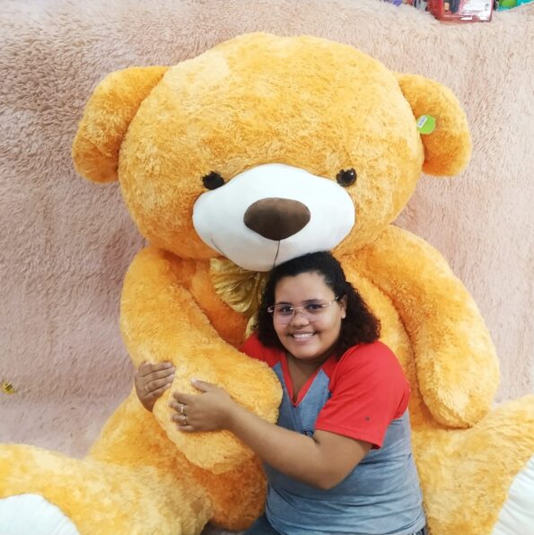Urso De Pelucia Gigante 1,50m 33-11387m15u Tuka Toy (4)