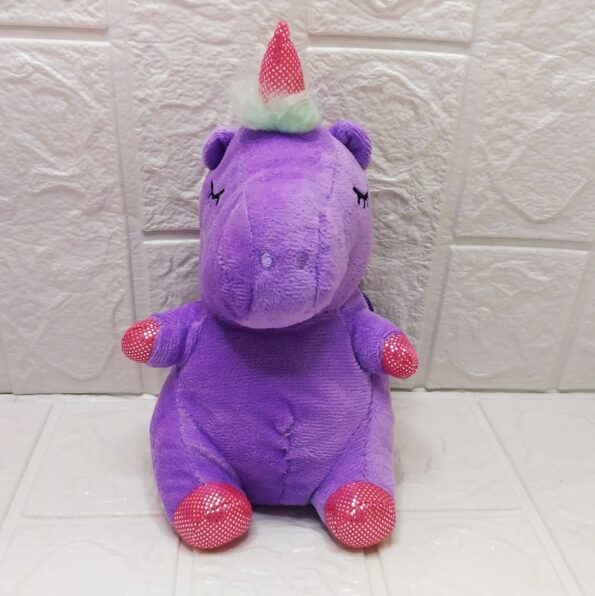 Urso Ursinho De Pelucia Diversos 16cm A 22cm 1410-1 Tuka Toy – Unicórnio (5)
