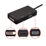 adaptador displayport x hdmivgadvi kp-ad110 knup