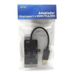 adaptador displayport x hdmivgadvi kp-ad110 knup