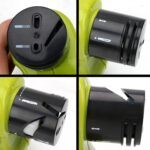 afiador de facas 4em1 lk-cf05eletrico 14x6x8,5cn a pilha luatek