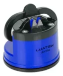 amolador de facas com ventosa para fixação lk-cf04 luatek 6cm- cor azul