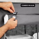 armario guarda roupa 130x45x170cm poliester aih1471 promoção 88105