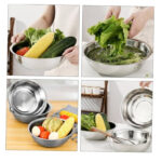 bacia redonda inox 2500ml ud95 25,5x8cm 123util
