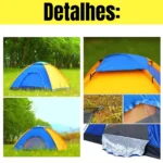 barraca de acampamento 23 e 34 pessoas montagem fácil barraca camping 1