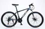 bicicleta bike mountain jk6601 aux jack aro 26- vermelh com preto