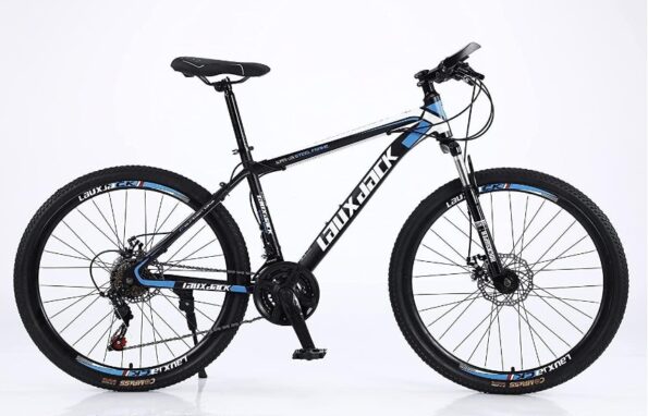 bicicleta bike mountain jk6601 aux jack aro 26- vermelh com preto