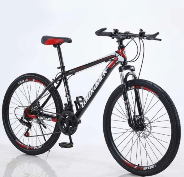 bicicleta bike mountain jk6601 aux jack aro 26- vermelho