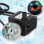 bomba submersa aquario biv 4led circul e filtragem bom-8702