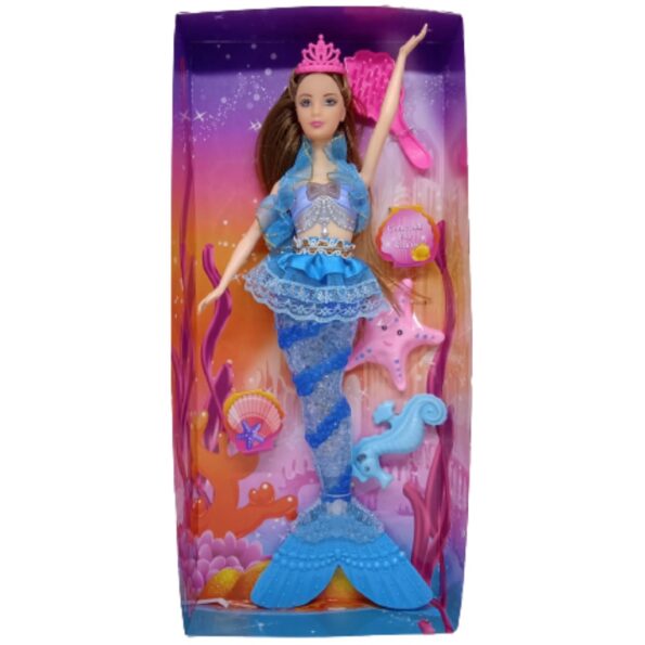 boneca sereia (3pcs) hyh-65 cacess color mermaid 2