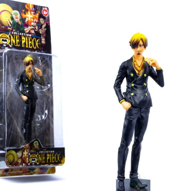boneco coleção ne piece luffy 16cm 2265 sanji