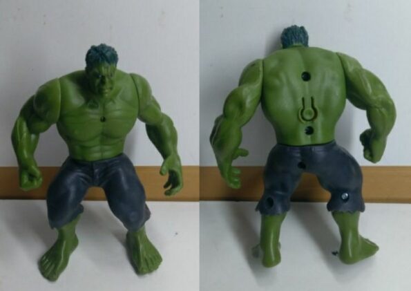 boneco heroi hulk avengers 4 hulk ruck huk 13cmx10cm2