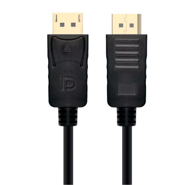 cabo de vídeo displayport blindado 4k 1.8 metros d-dp01 1.8m banhado a ouro (2)
