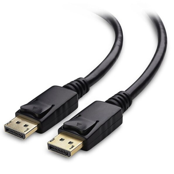 cabo de vídeo displayport blindado 4k 1,90cm banhado a ouro (1)