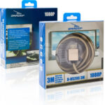 cabo hdmi para hdmi 1.4 3d com 3 metros grasep knup d-h5200