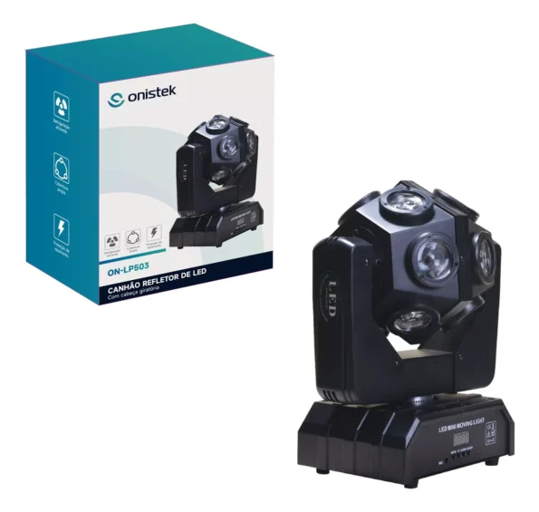 canhao refletor giratorio de led 150w on-lp503 onistek