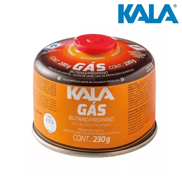 cartucho gas valv segurança 230g kala 9086221