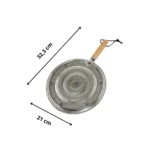 chapa aço carbono para banho maria a seco aquecer alimentos bm-21 (1)