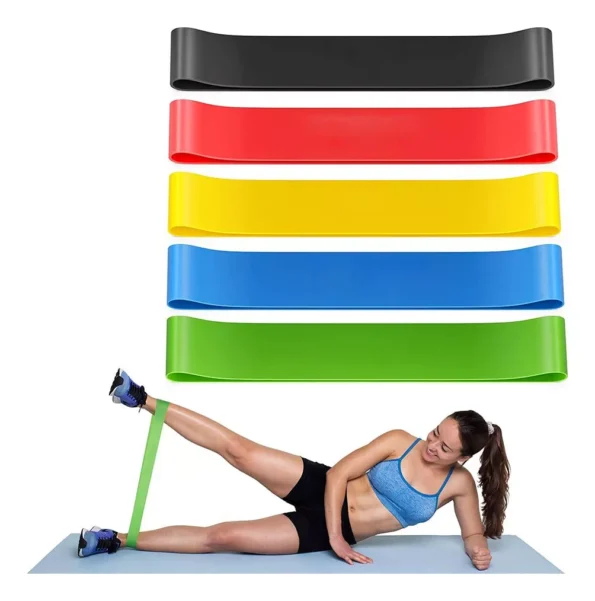 cinta para exercicio fisico kit mini bands faixas elásticas 5 und crs-1156 (1)