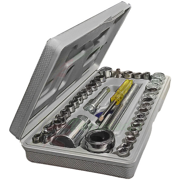 conjunto de chave cachao catraca lwj-138 luatek 40pçs3