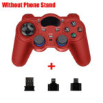 controle smart game joystick sem fio p3 android tgz-850m- vermelho