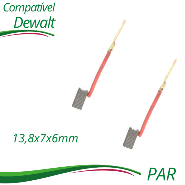 escova carvão para lixadeira orbital motor reparo cod 182