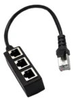 extensor de rede lan ethernet 1 rj45 de 3 portas rj45 gigabit 1000mps (1)