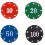 fichas de poker profissional lk-5024 200 pcs luatek