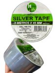 fita adesiva silver tape 5 metros x 45mm hm-778