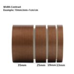 fita de reparo termica teflon para seladora 10m, 0.18mm, 25mm