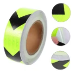 fita refletiva bomder bom-1311- verde neon e preto
