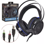 fone headset gamer 7.1 soud kp-417 knup promoção