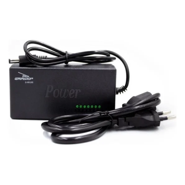 fonte universal notebook knup 9 plugs 120w d-rr1002