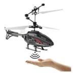 helicóptero com sensor de mão luz mini drone recarregável tk2385 preto (1)
