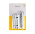 jogo chave de vela 6 pçs ferramenta profissional carro moto mz-65206