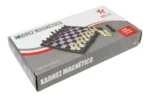 jogo de tabuleiro xadrez dama e gamao 3em1 magnetico elj0213 redstar 19cm