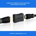 junção adaptador para aumentar cabo hdmi daptador hdmi fêmea x hdmi fêmea (3)