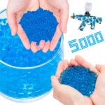 kit 5mil 5000 bolinhas de gel arma brinquedo munição cor azul rdl arminha (2)