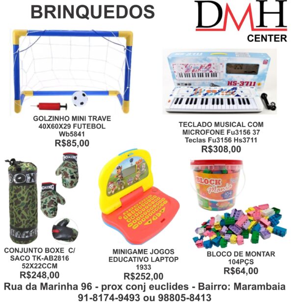kit brinquedos para diversão dos seus filhos WB5841 FU3156