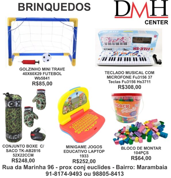 kit brinquedos para diversão dos seus filhos WB5841 FU3156