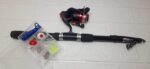 kit de pesca molinete vara 2.10m e acessorios id-8631m idea (1)