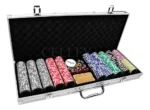 kit poker maleta profissional luatek 500 fichas lk-5031