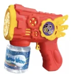 lançador maquina de fazer bolhas sabão super bubbleok160y-2-asa- vermelho