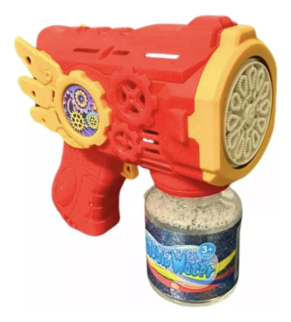 lançador maquina de fazer bolhas sabão super bubbleok160y-2-asa- vermelho3