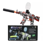 lançador pistola arminha ak-47 eletrica de gel blaster m416 7-8mm vermelho (1)