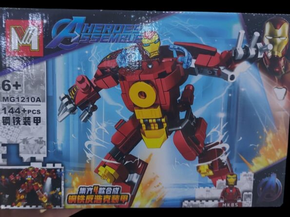lego heroi assemble mg1210a 144pçs zp0369a