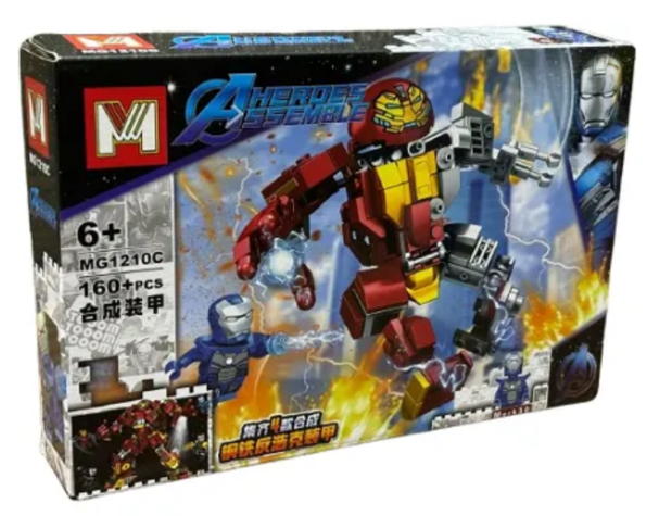 lego heroi assemble mg1210c 160pçs zp0369a