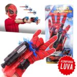 luva lança teia spyder homem aranha g-17991