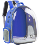 mala mochila para transporte pet namc73 napoles 44x32x18cm-azul