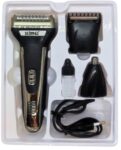 maquina 3em 1 barbeador eletrico recarregavel le-5210 lelong
